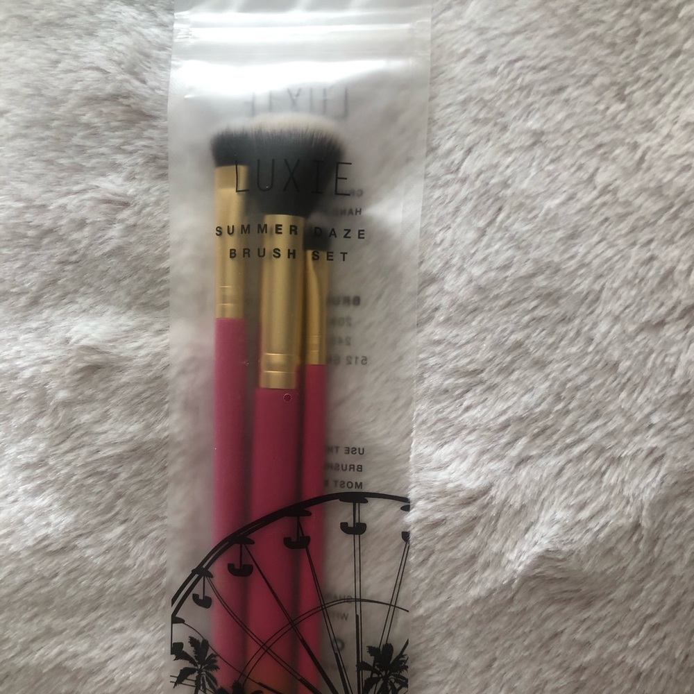 Luxie Beauty Summer Daze 3 Piece Brush Set